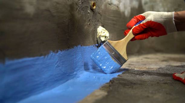 SJ Waterproofing Pros commercial waterproofing team near Campbellsburg, KY